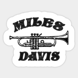 Miles Davis Sticker